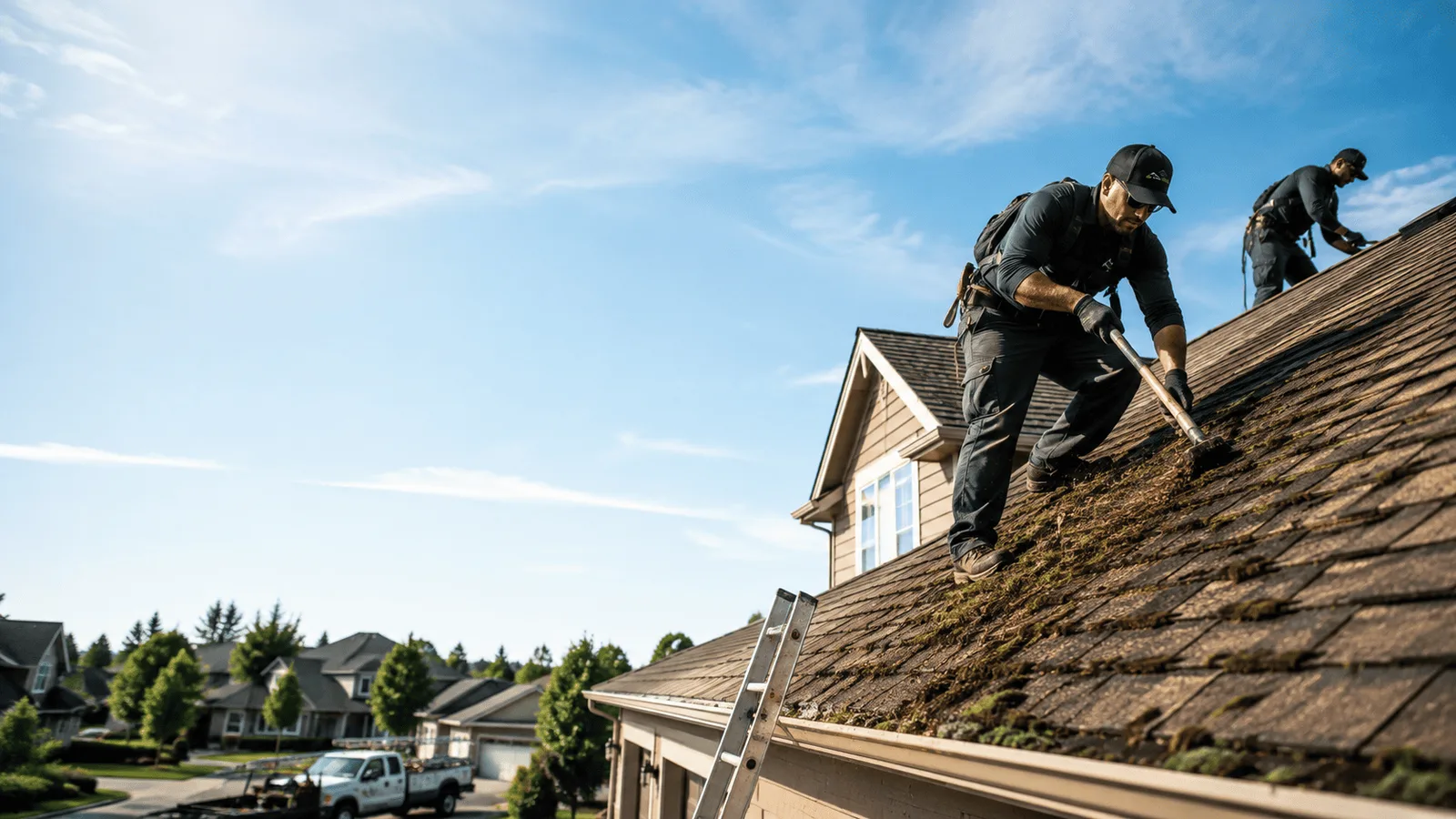 Roof Moss Removal in Caledonia, MS near me